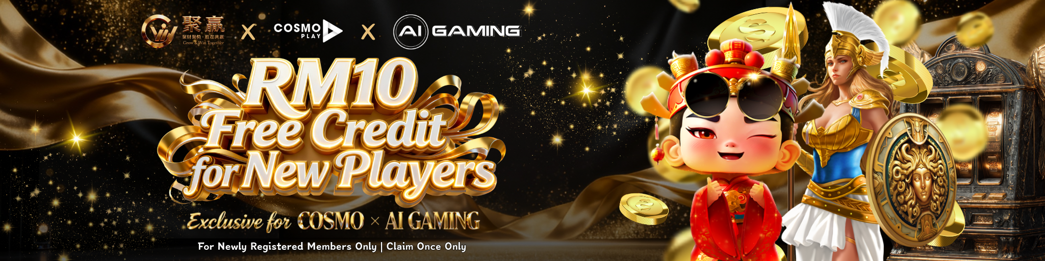 Gwin899 RM10 Free Credit for New Players